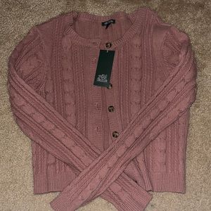Mauve Cardigan